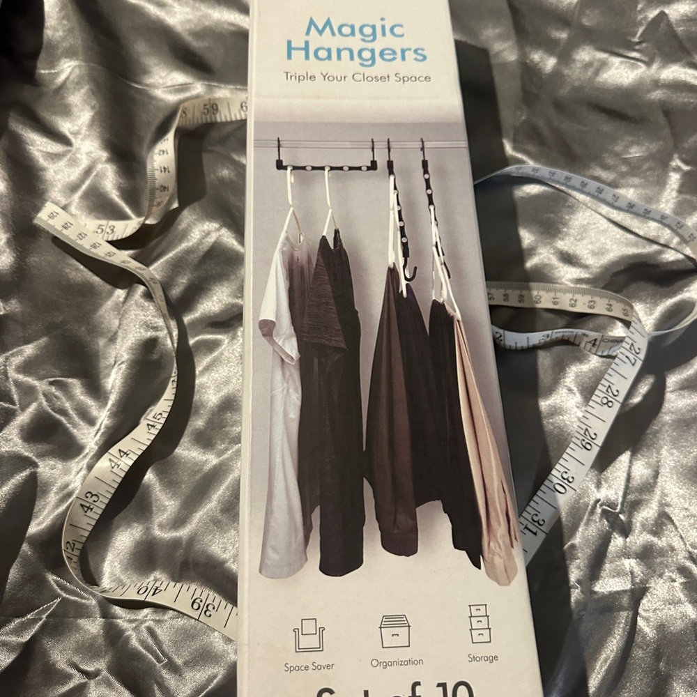 Space-Saving Closet Organizer - Black